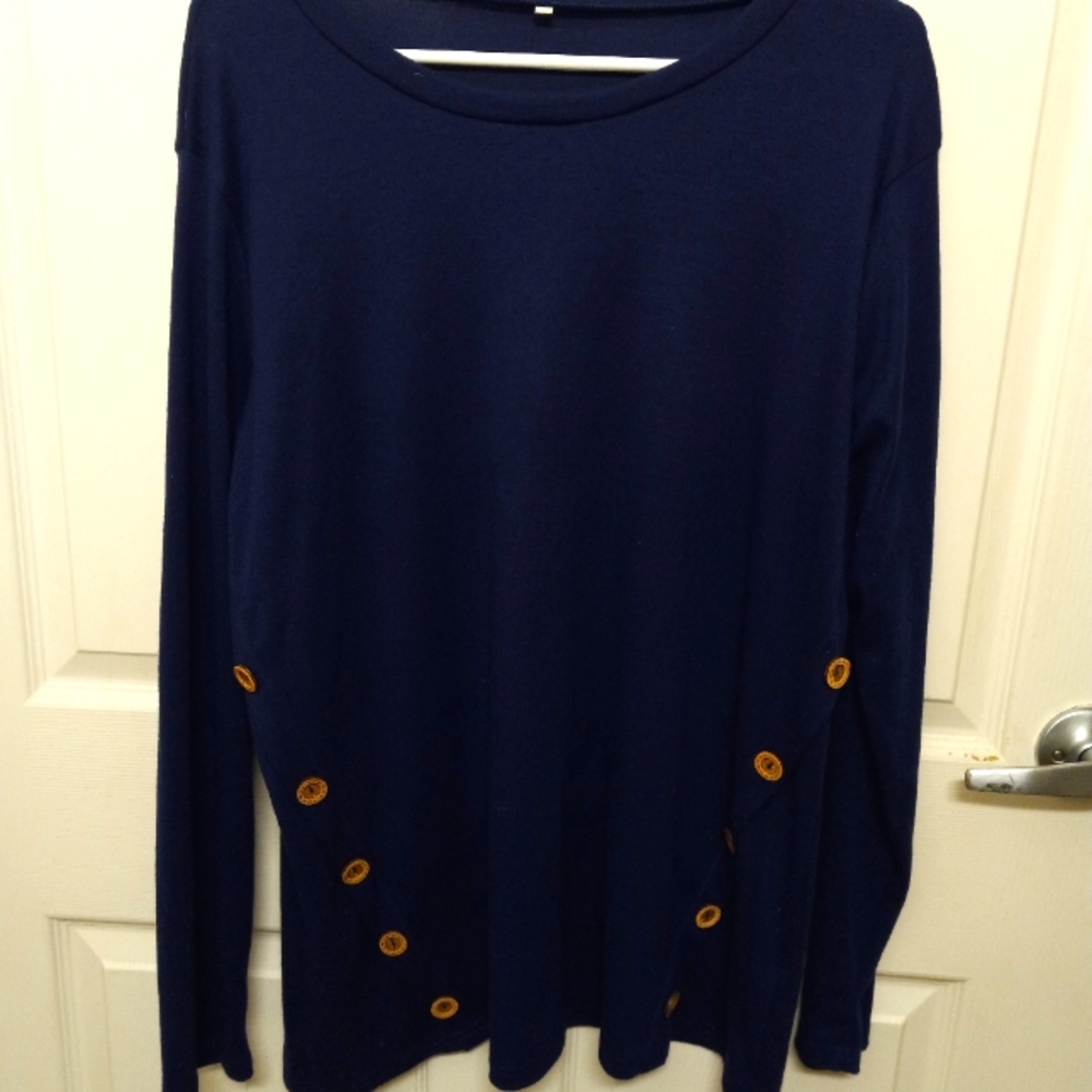 Ladies Blue Sweater ~2XL